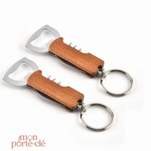 Porte-Clé Décapsuleur pour bouteilles