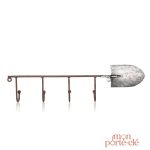 Rangement mural élégant pour clés à accrocher