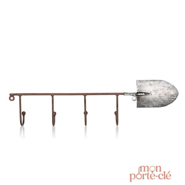 Rangement mural élégant pour clés à accrocher