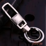 Porte-clé acier élégant pour homme