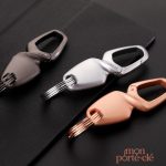 Porte-clé design moderne pour femme