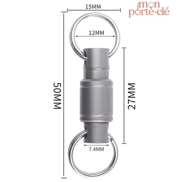 Porte-clé homme, solution pratique pour organiser les clés