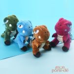 Porte-clé dinosaure amusant en peluche