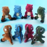 Porte-clé original en forme de dinosaure