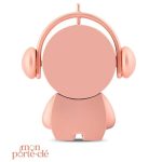 Porte-clé pratique et artistique pour les DJs en herbe