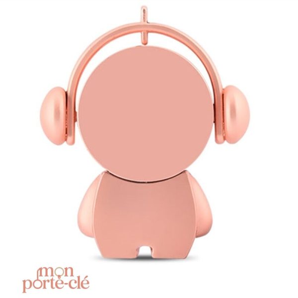 Porte-clé pratique et artistique pour les DJs en herbe