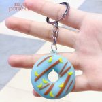 Accessoire porte-clé donuts pour un style unique