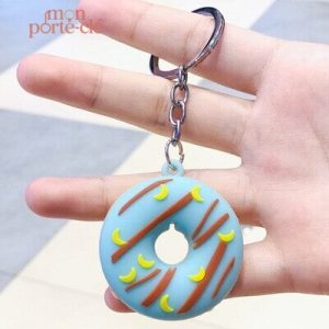 Accessoire porte-clé donuts pour un style unique