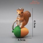 Porte-clé écureuil, un cadeau parfait pour les fans de la nature