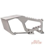 Accessoire EDC Shark en acier, porte-clé innovant