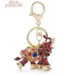 Porte-clé original éléphant, un cadeau créatif