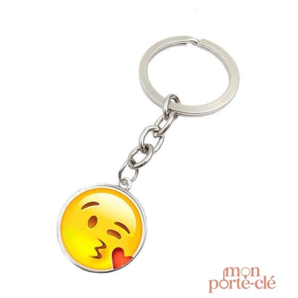 Porte-Clé Design Emoji Fun