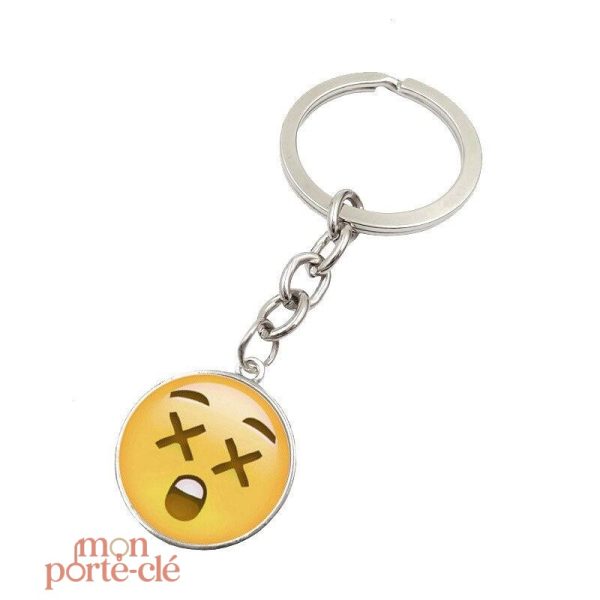 Porte-Clé Original en Forme d'Émoji