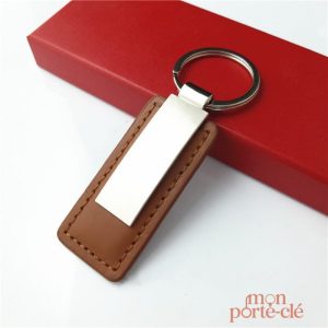 Accessoire publicitaire en cuir pour entreprises