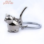 Porte-clé chat en forme de chat mignon