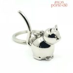 Porte-clé original en forme de chat pour collectionneurs