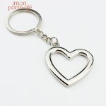 Accessoire porte-clé cœur pour personnaliser vos clés