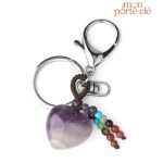 Porte-Clé Cœur pour les amoureux