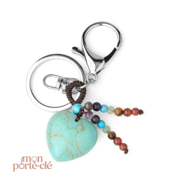 Porte-Clé en forme de cœur