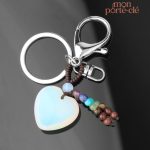 Porte-Clé Cœur élégant et stylé