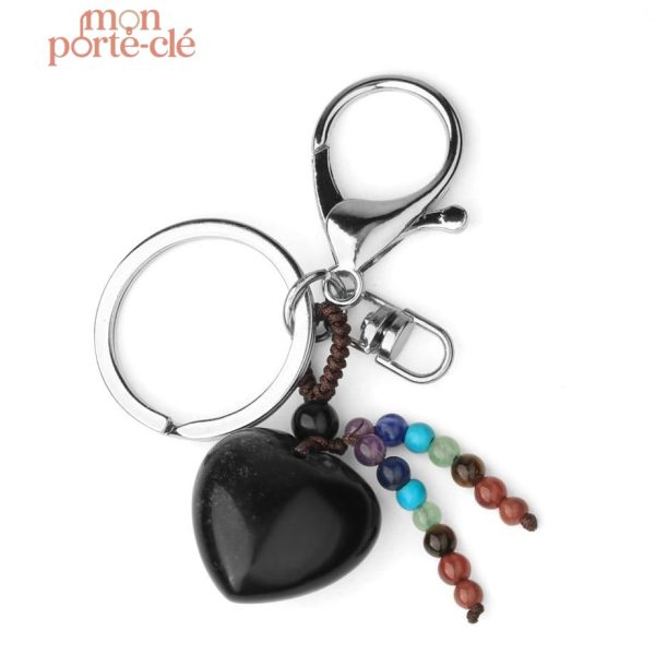 Porte-Clé décoratif en forme de cœur