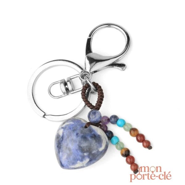 Porte-Clé Cœur Le Perlé pour tous