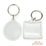 Porte-clé en plastique publicitaire