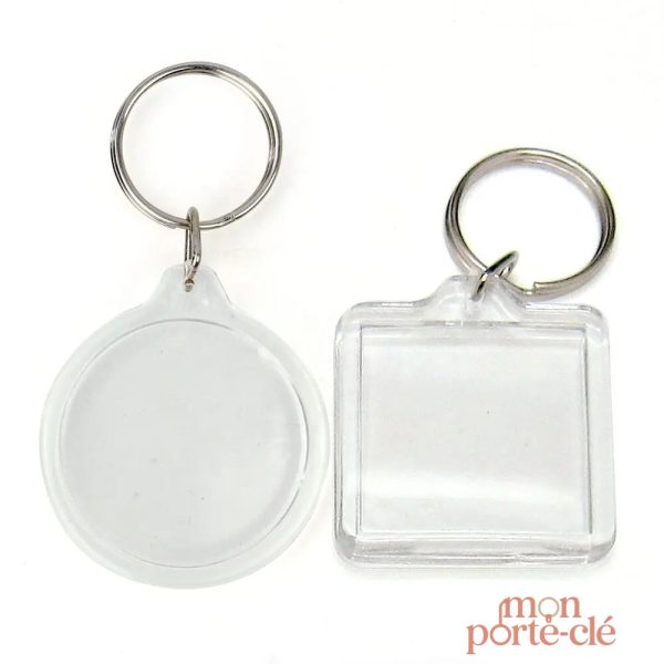 Porte-clé en plastique publicitaire