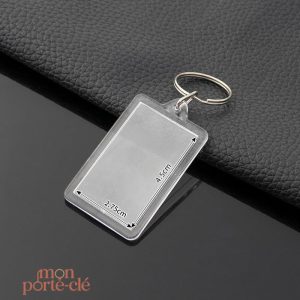 Porte-clé publicitaire léger et pratique