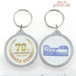 Porte-clé professionnel en matière synthétique