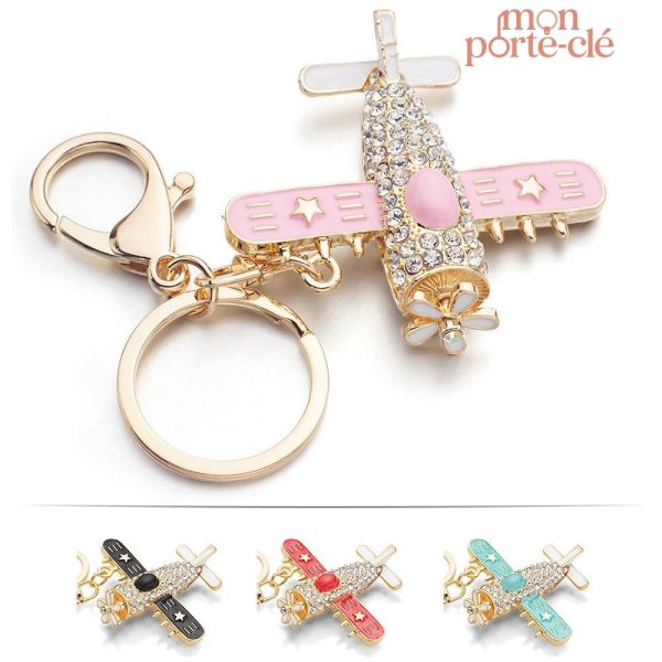 Porte-Clé Créatif Avion pour enfants