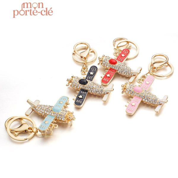 Porte-Clé Ludique en forme d'avion