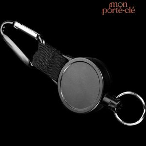 Porte-clé homme enrouleur, idéal pour un usage quotidien