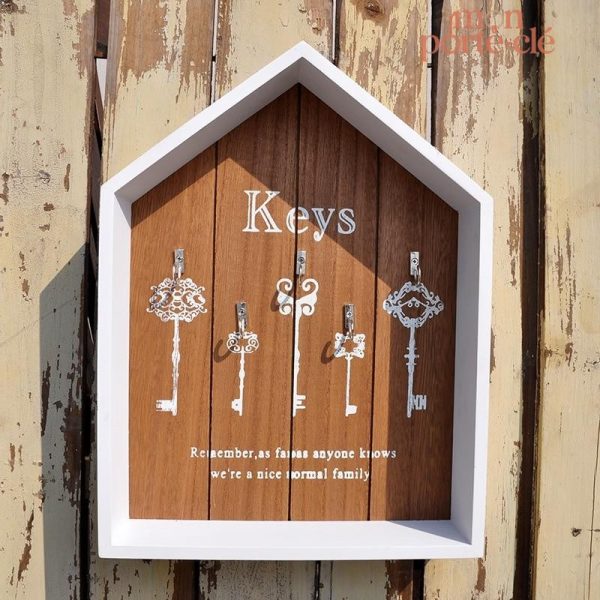 Porte-Clé mural décoratif pour l'entrée de maison