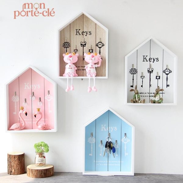 Porte-Clé mural simple et esthétique pour clés