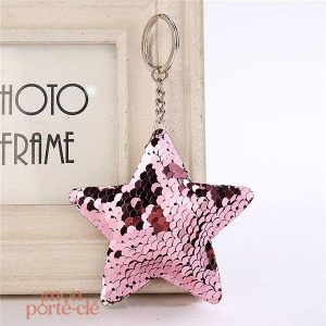 Porte-clé original en forme d'étoile