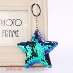 Porte-clé original avec motif étoile
