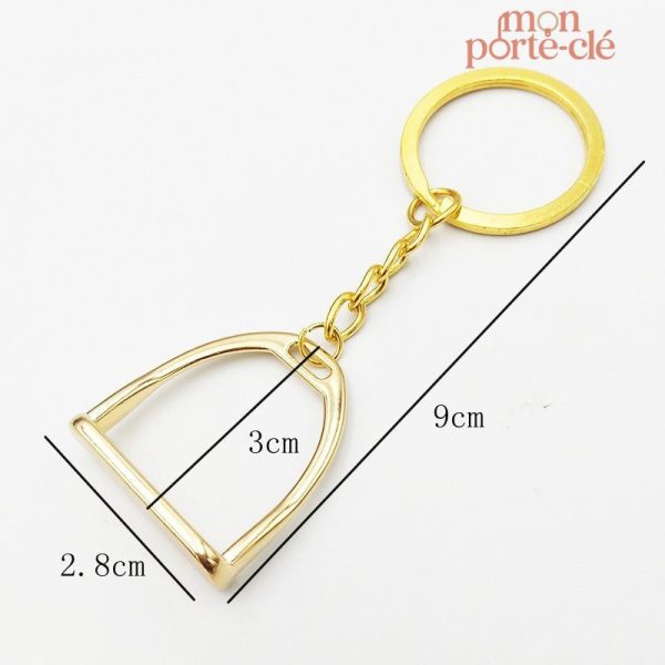 Étrier porte-clé, un cadeau idéal pour les cavaliers et cavalières