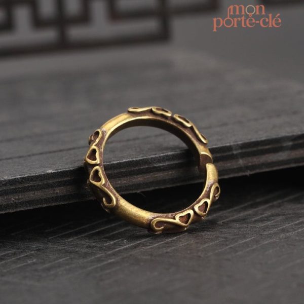 Porte-clé unique fait main pour homme