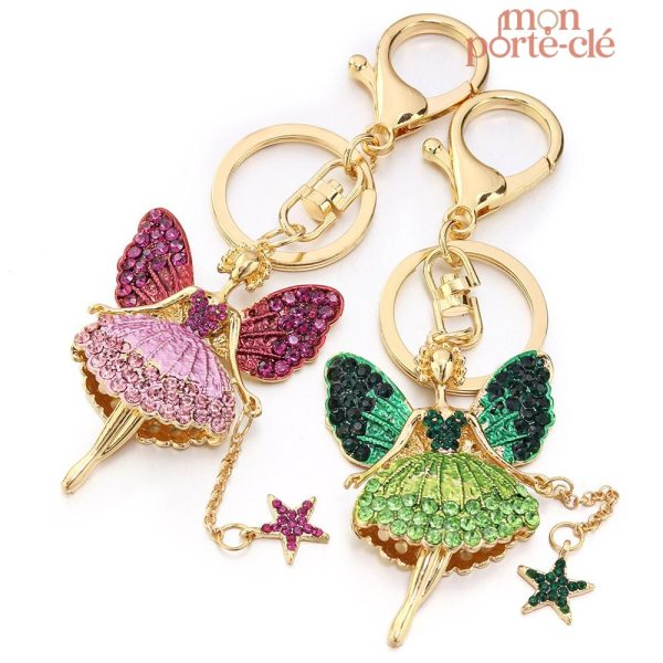 Porte-clé créatif, design inspiré de la Fée