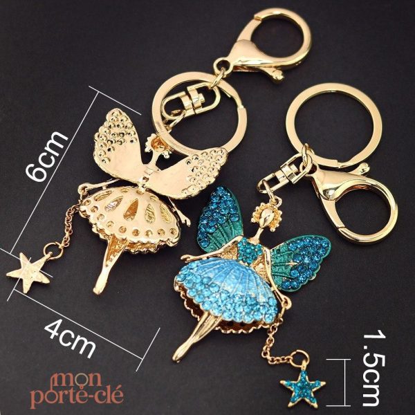 Porte-clé La Fée, un élément décoratif amusant