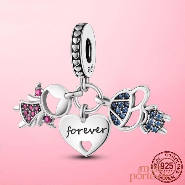 Porte-Clé Femme aux lignes épurées