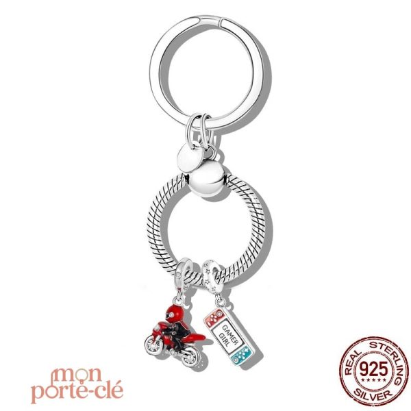 Porte-Clé Femme Chic au design minimaliste