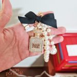 Porte-clé luxe pour femme au design sophistiqué