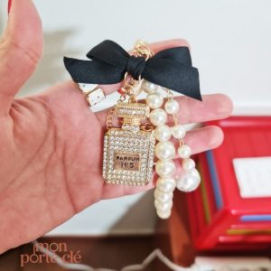 Porte-clé luxe pour femme au design sophistiqué