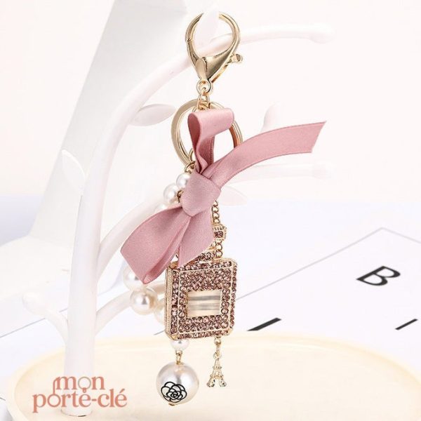 Porte-clé luxe féminin avec style moderne