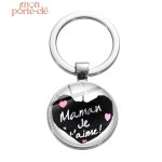 Porte-clé cadeau unique pour maman