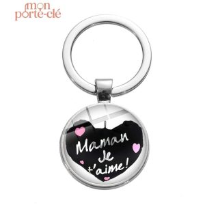 Porte-clé cadeau unique pour maman