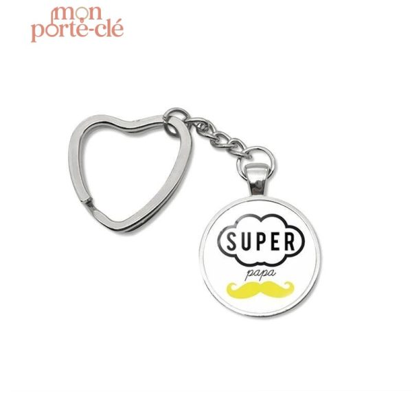 Porte-clé stylé pour les pères en fête