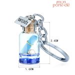 Porte-Clé original en verre à emporter partout